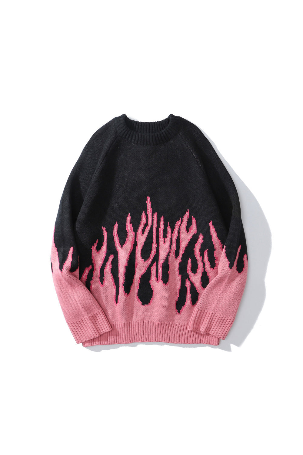 BLUE FLAME oversized sweater - Dragon Star