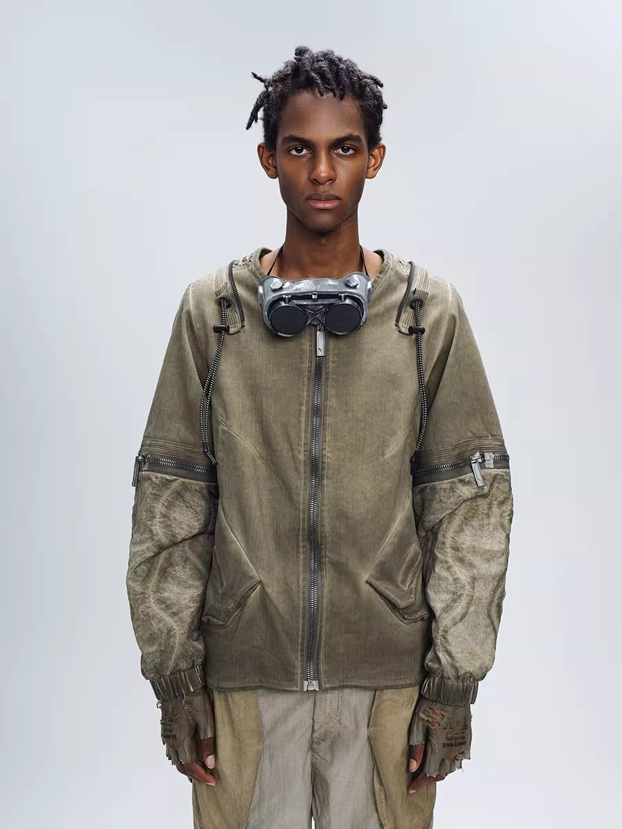 TECHNICIAN DIRT DYE detachable cuffs protective clothing