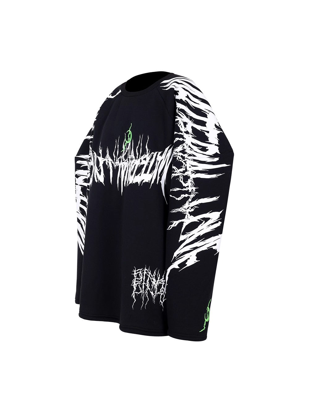 ELECTRIC MOON EMBROIDERED DROP SHOULDER SWEATSHIRT