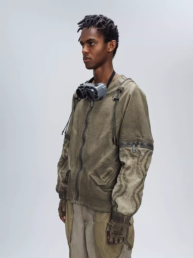 TECHNICIAN DIRT DYE detachable cuffs protective clothing