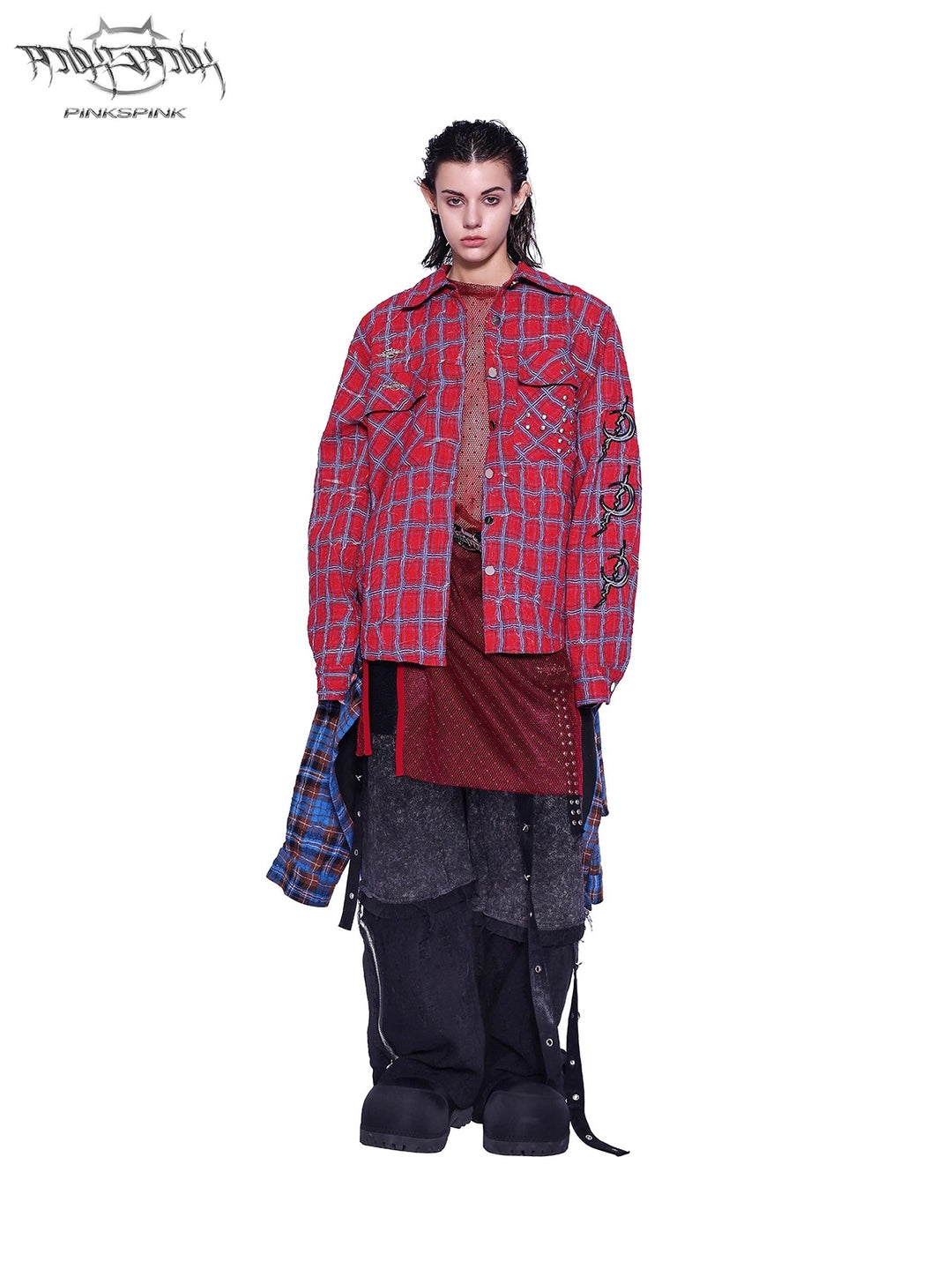 Y2K MESH BOTTOMING TEE