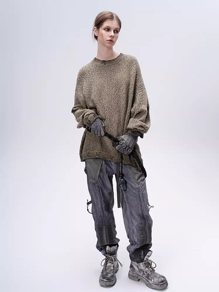 ARTEMIS dirty dye wasteland territory sweater