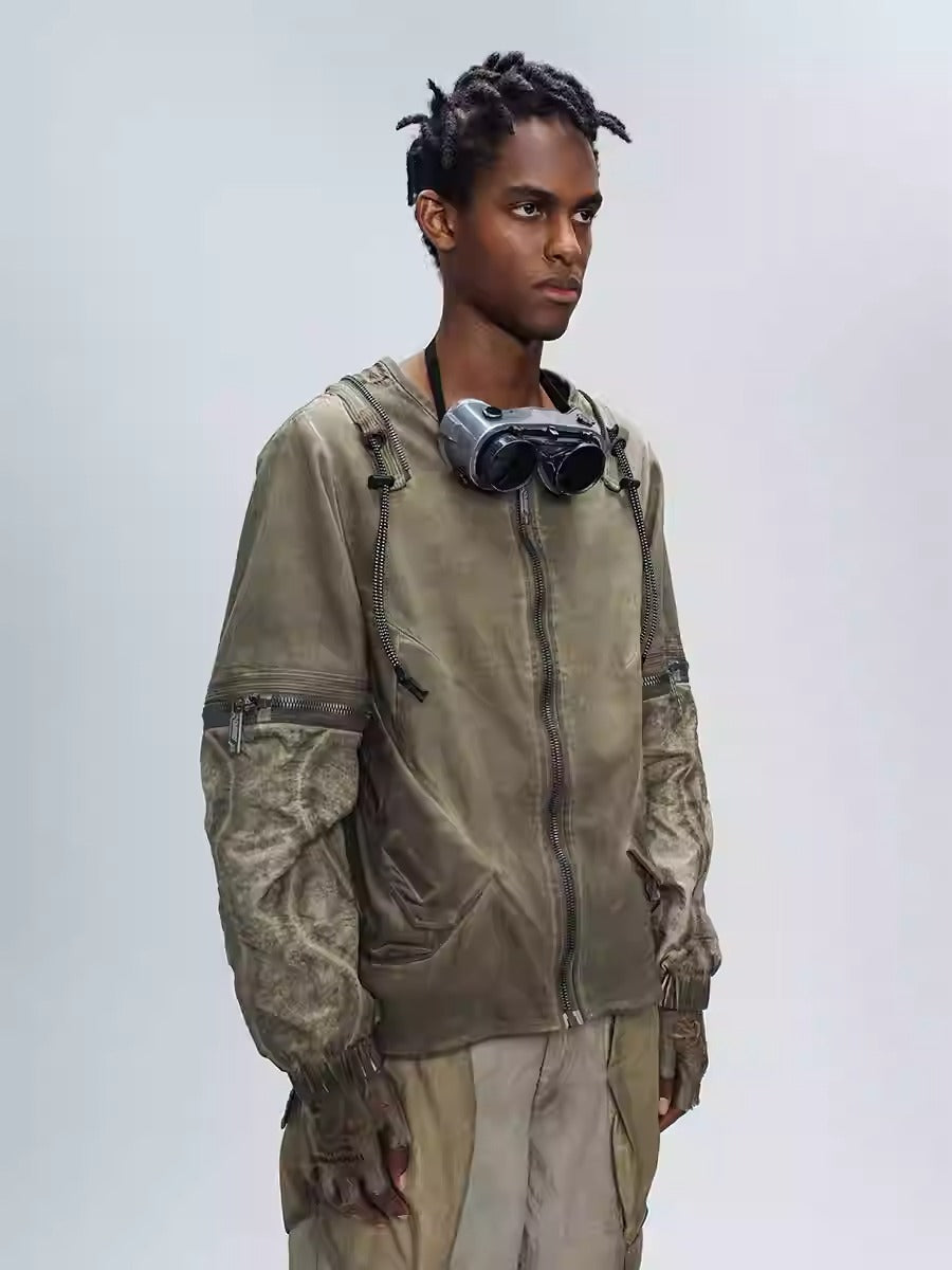 TECHNICIAN DIRT DYE detachable cuffs protective clothing