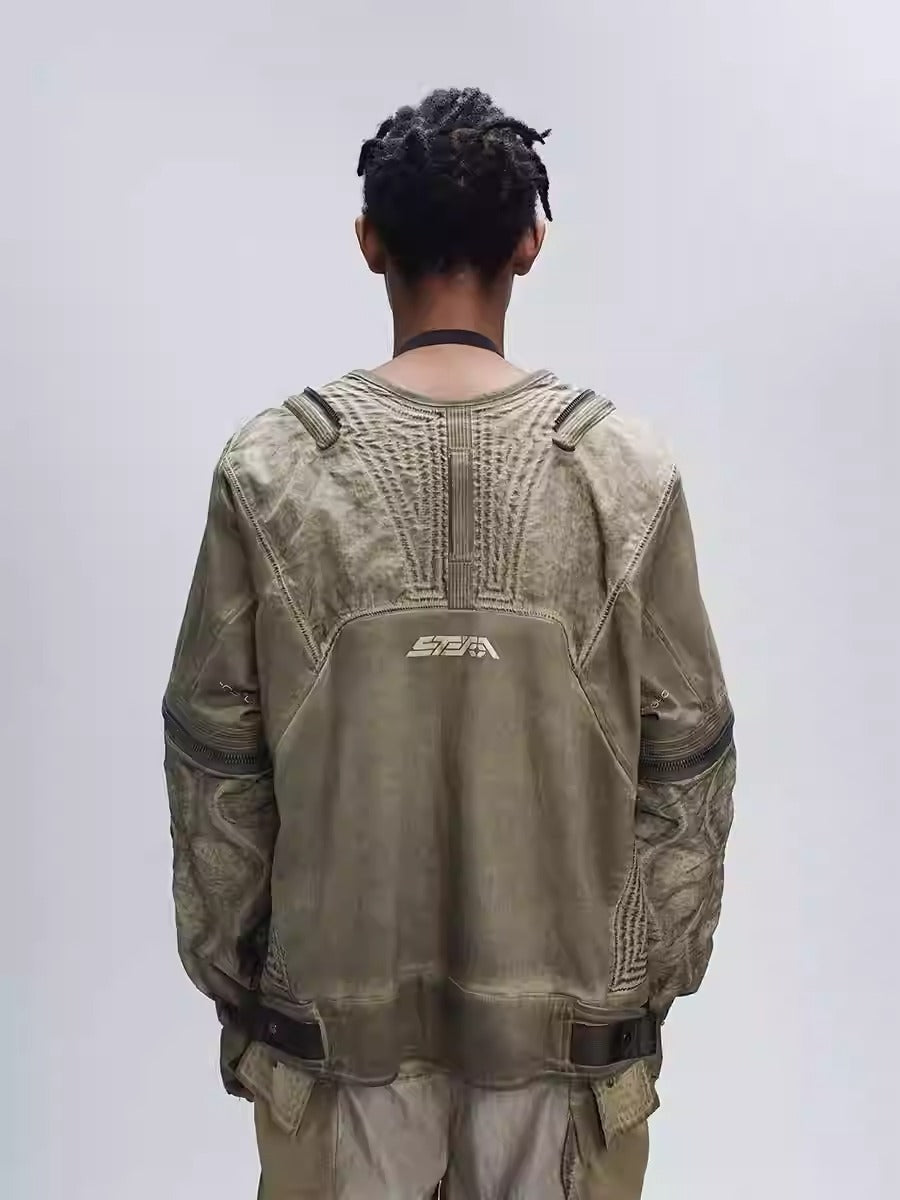 TECHNICIAN DIRT DYE detachable cuffs protective clothing