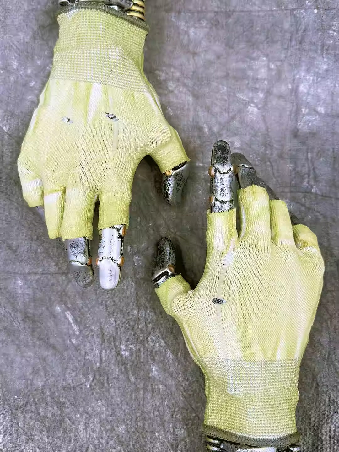 PRECISION CASTING dirty wasteland damage wear-resistant glue coated labor protection gloves