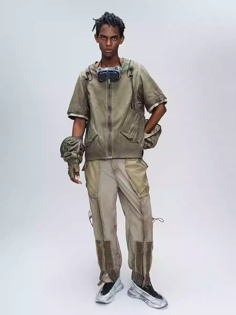 TECHNICIAN DIRT DYE detachable cuffs protective clothing