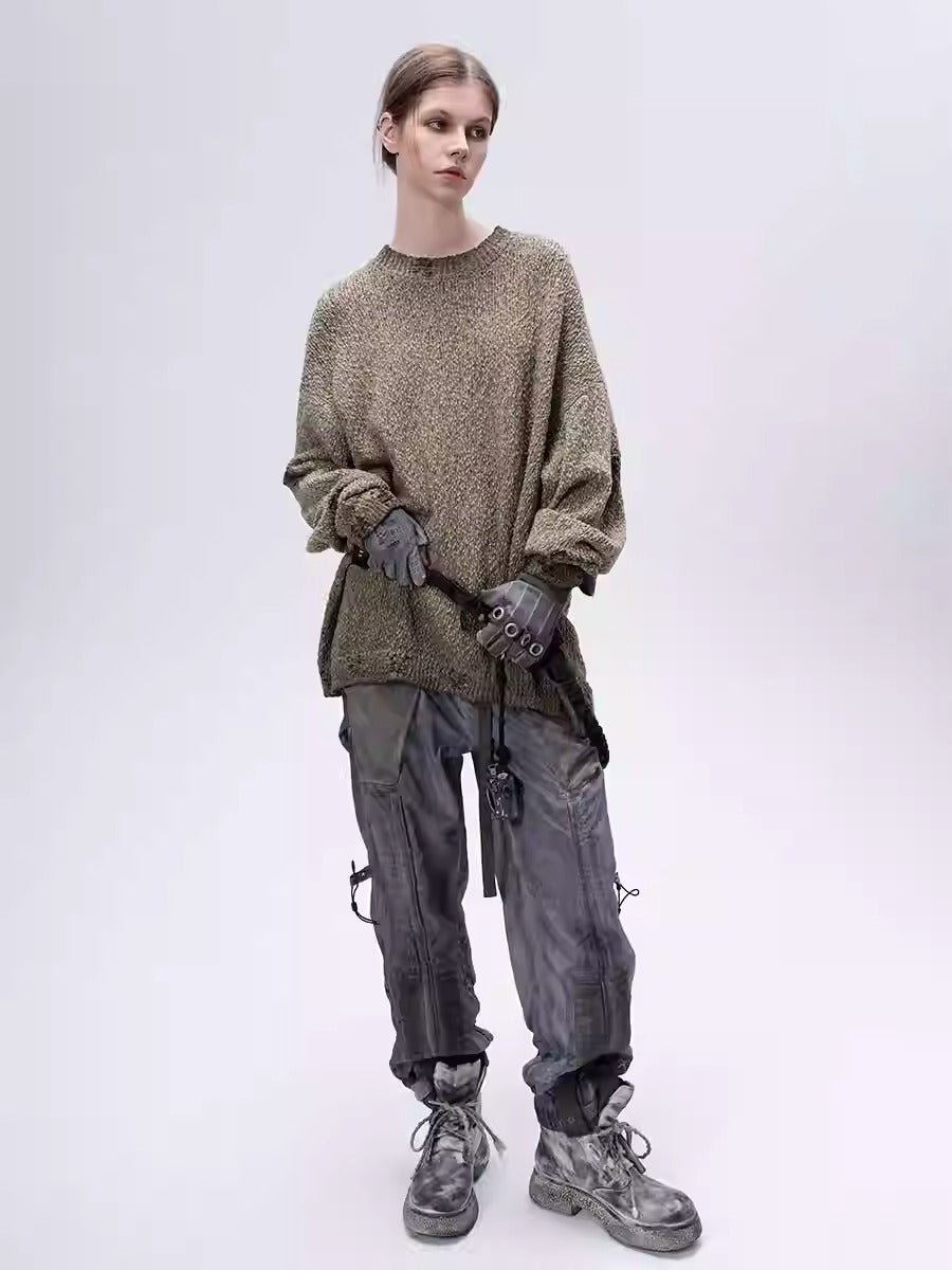 ARTEMIS dirty dye wasteland territory sweater