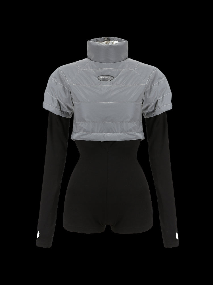 METROPLEX puffer crop - Dragon Star