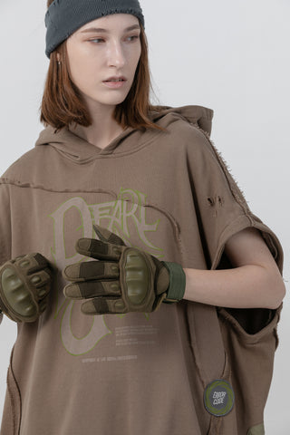 TRASHER detachable sleeve sweatshirt - Dragon Star