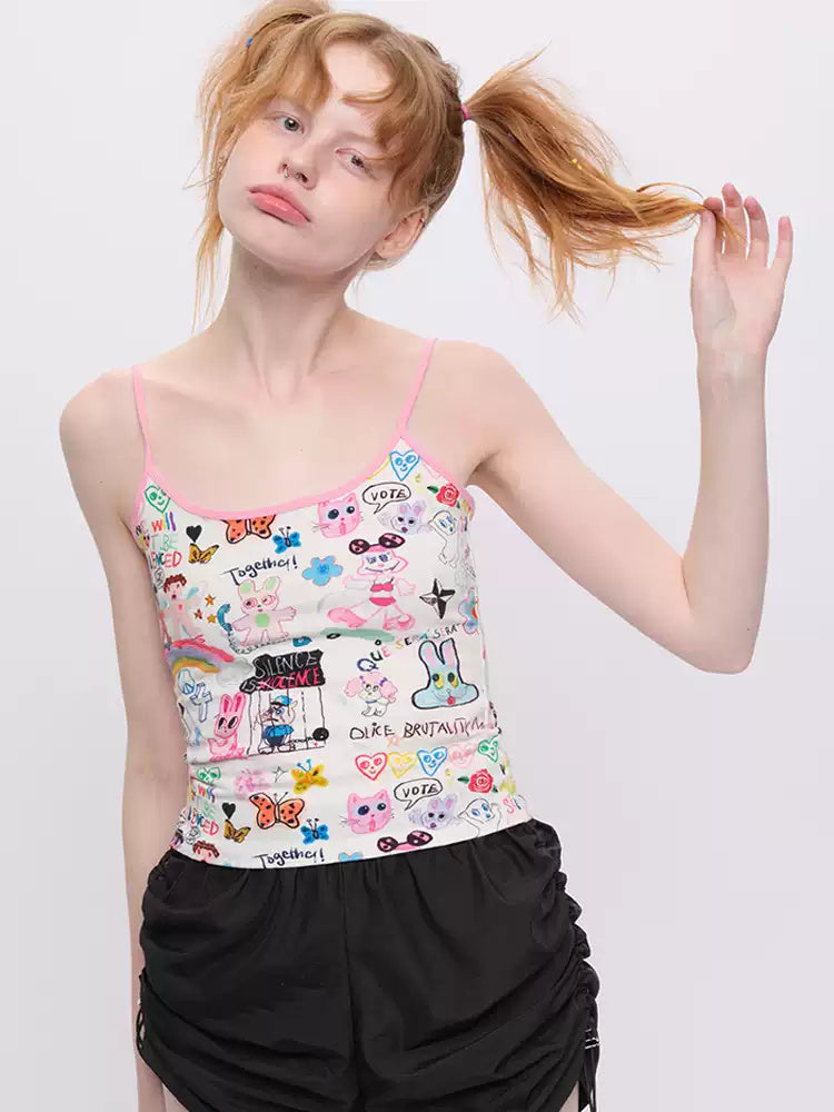 NEXT PASSPORT side-ruched drawstring mini shorts in black, back view