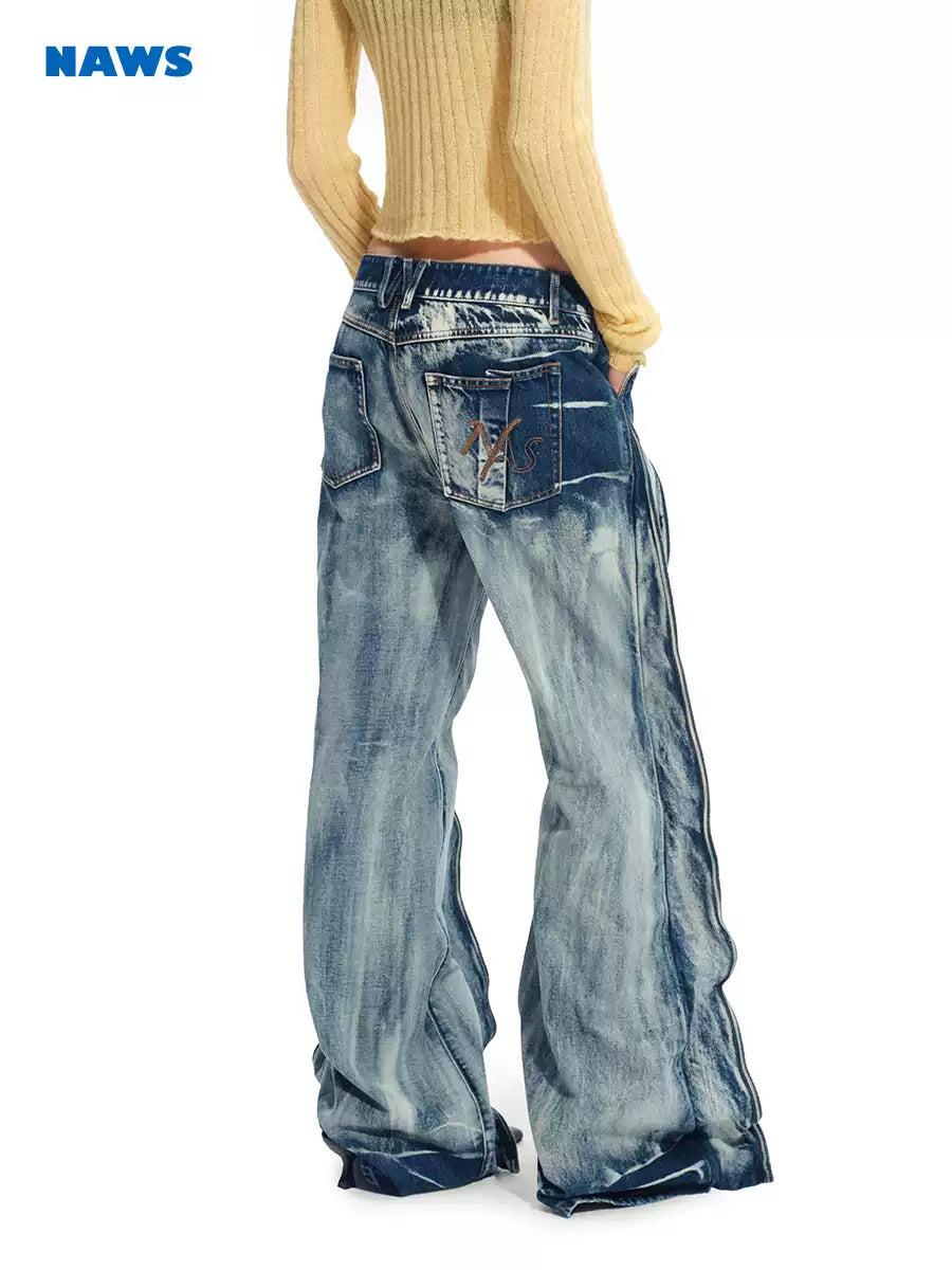 NAWS +5CM VOLCANO straight-leg jeans — view 5