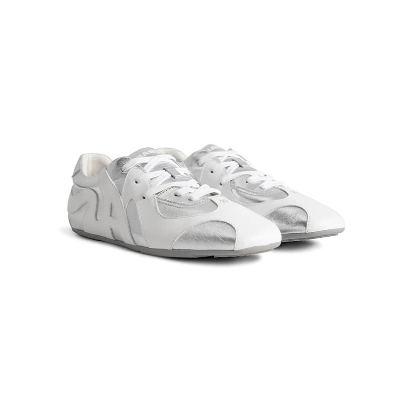 NAWS N TRAINER leather low-top sneakers — view 6
