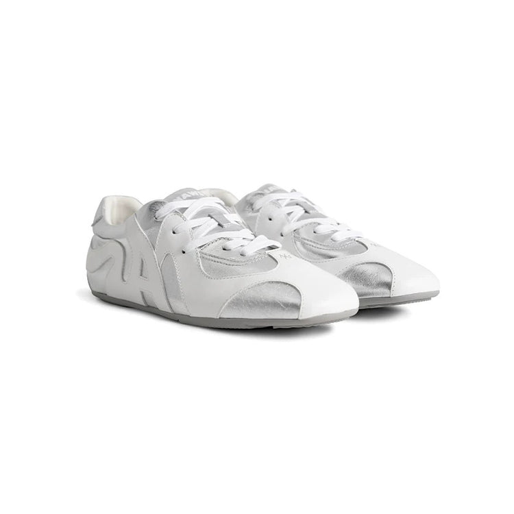 NAWS N TRAINER leather low-top sneakers — view 6