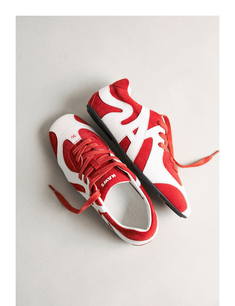 NAWS N TRAINER leather low-top sneakers — view 7