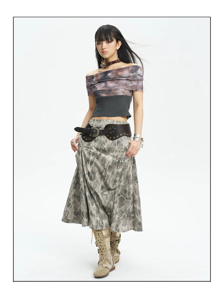NEXT PASSPORT reversible mesh off-shoulder top, photo 9