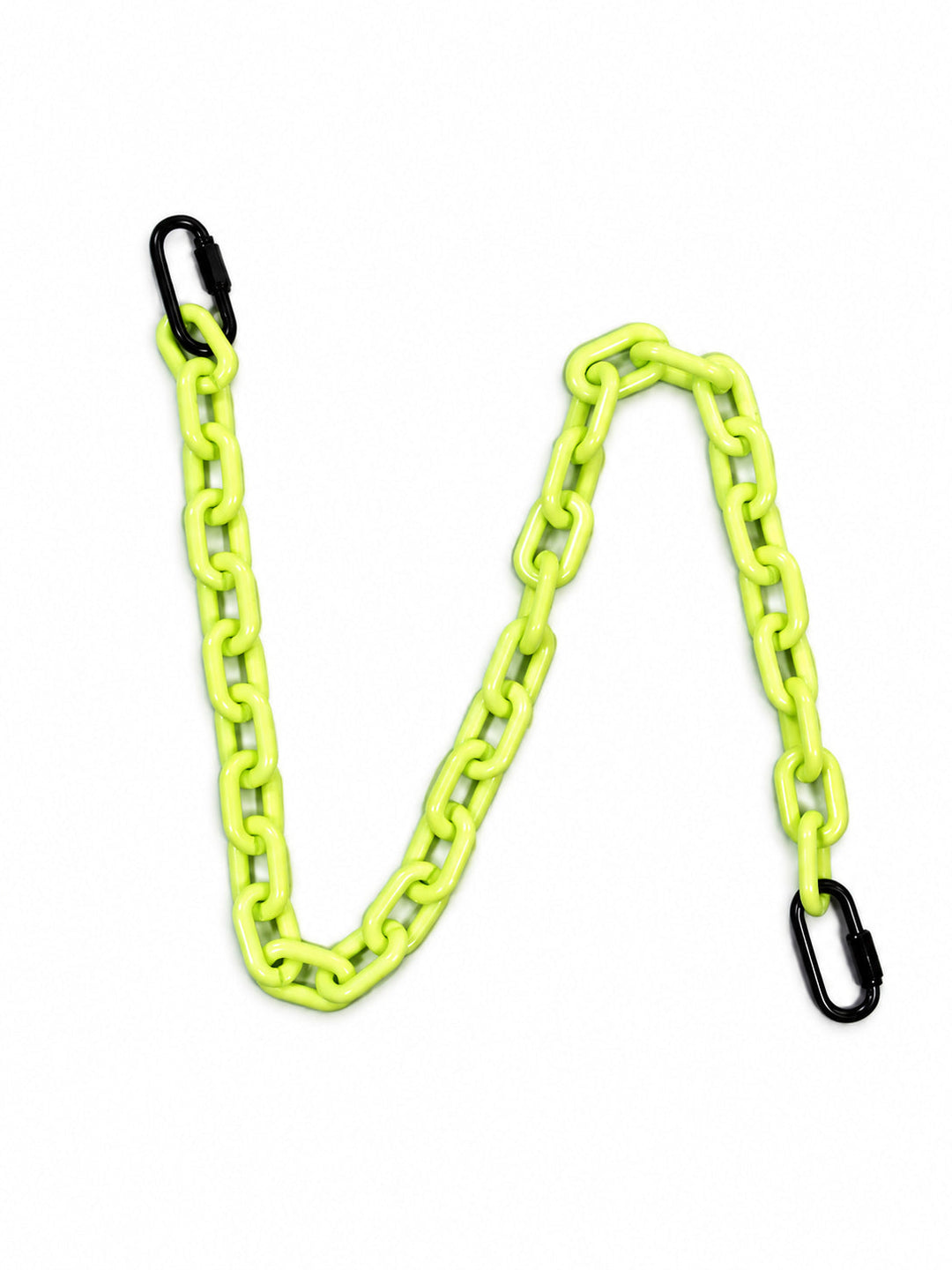 COLLATERAL — trouser chain green with black metal hardware