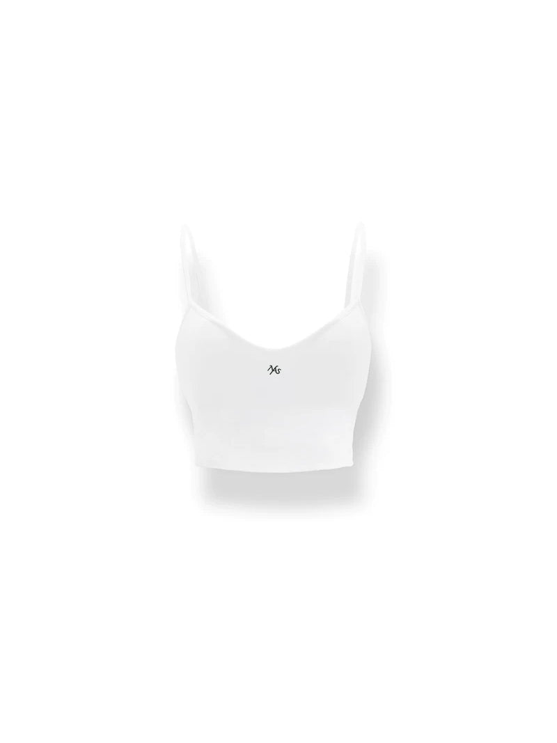 NAWS INTERPRETATION butterfly layering camisole — white N-Series 2.0 camisole, front product view
