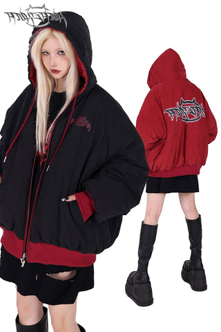 PINKSPINK double-sided hooded jacket - Dragon Star