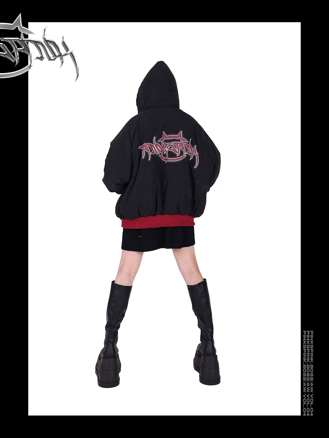 PINKSPINK double-sided hooded jacket - Dragon Star