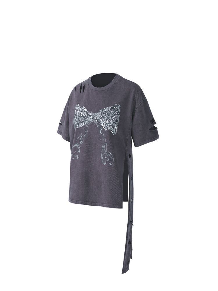 HARD BARBIE heavy-washed tee - Dragon Star