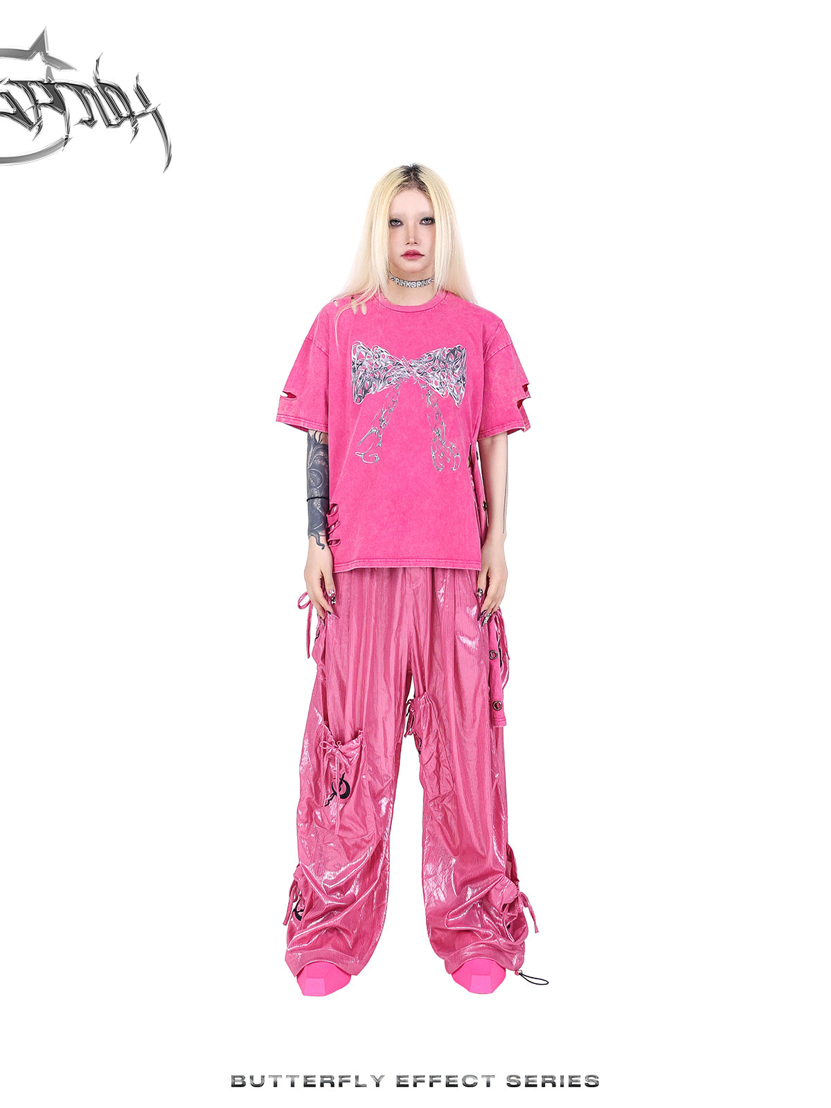 HARD BARBIE heavy-washed tee - Dragon Star