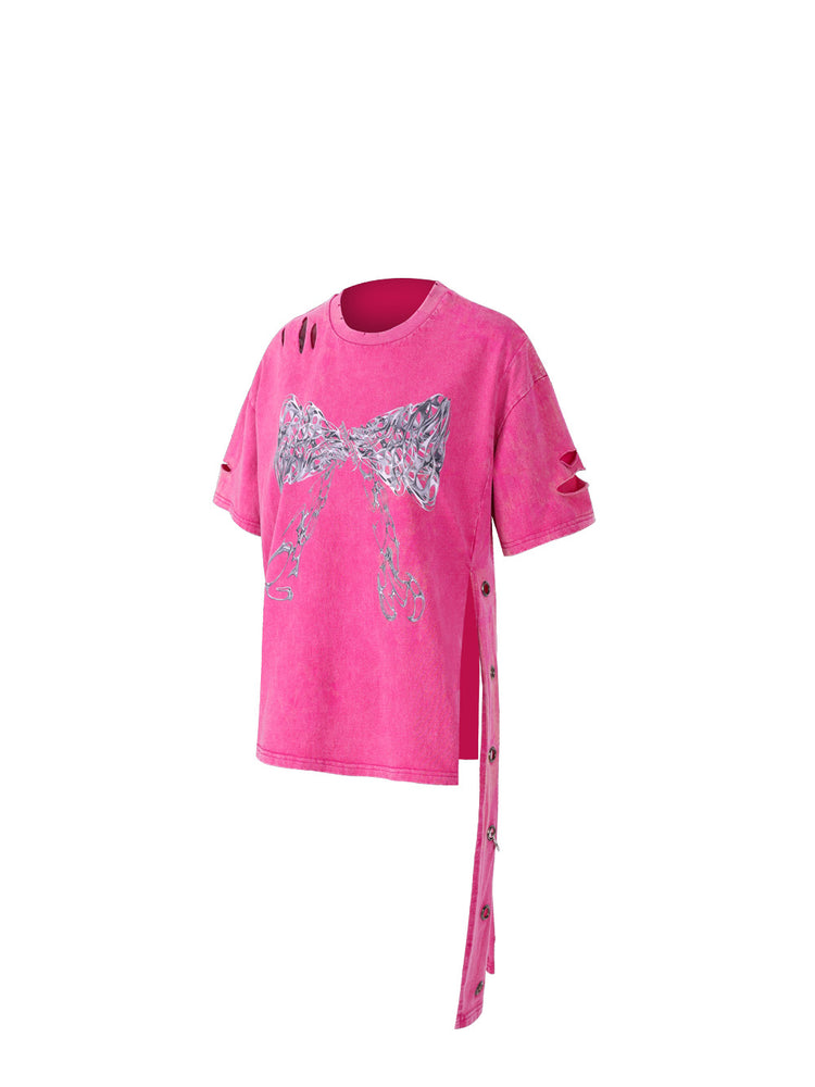 HARD BARBIE heavy-washed tee - Dragon Star