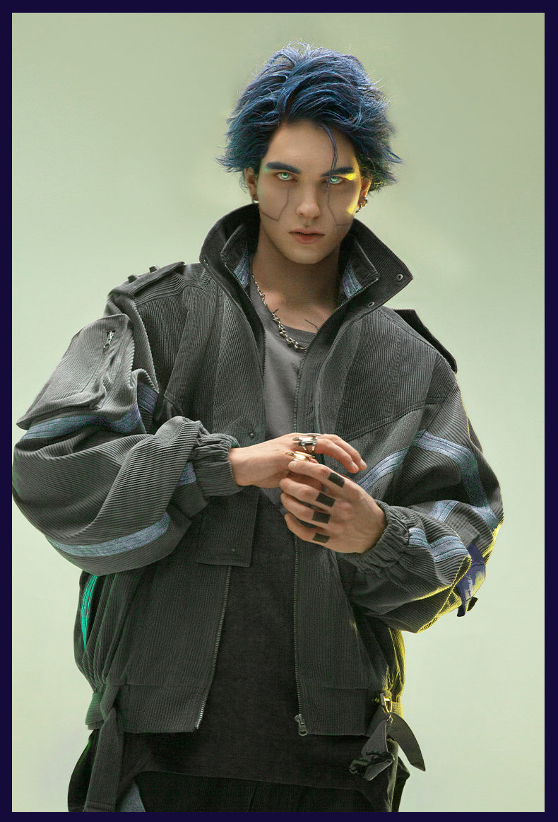 SHADOW PATROL double collar jacket - Dragon Star