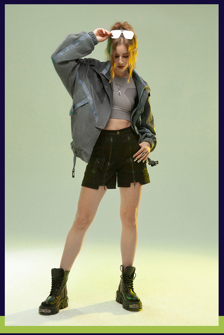 SHADOW PATROL double collar jacket - Dragon Star