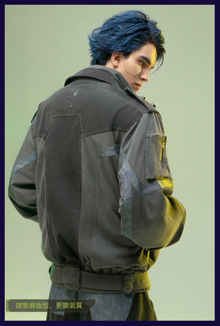 SHADOW PATROL double collar jacket - Dragon Star