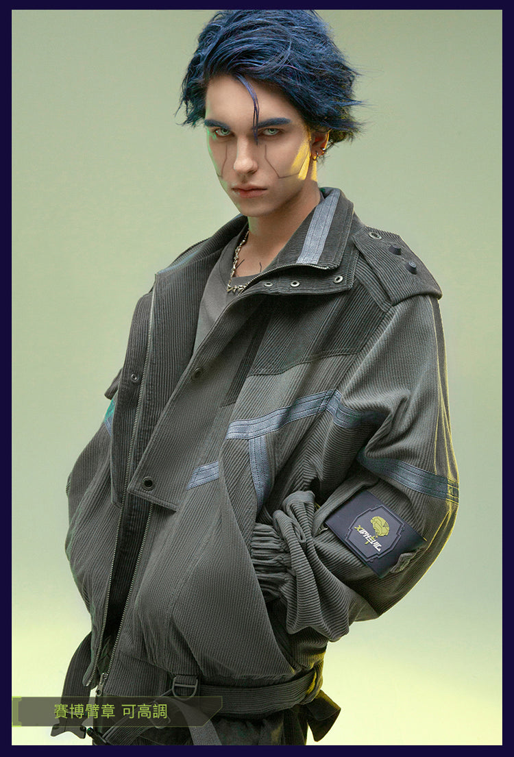 SHADOW PATROL double collar jacket - Dragon Star