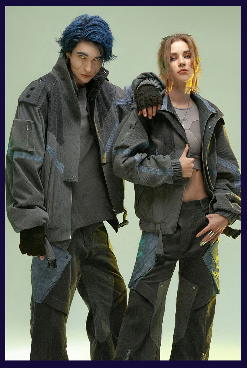 SHADOW PATROL double collar jacket - Dragon Star