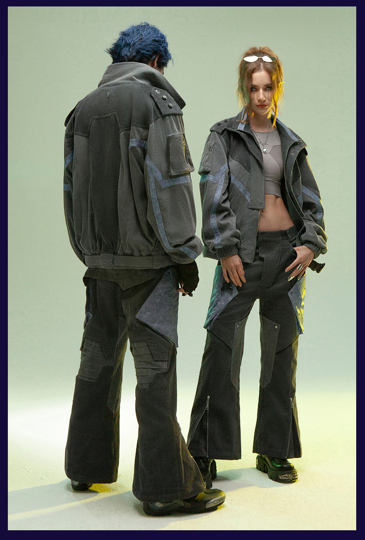 SHADOW PATROL double collar jacket - Dragon Star