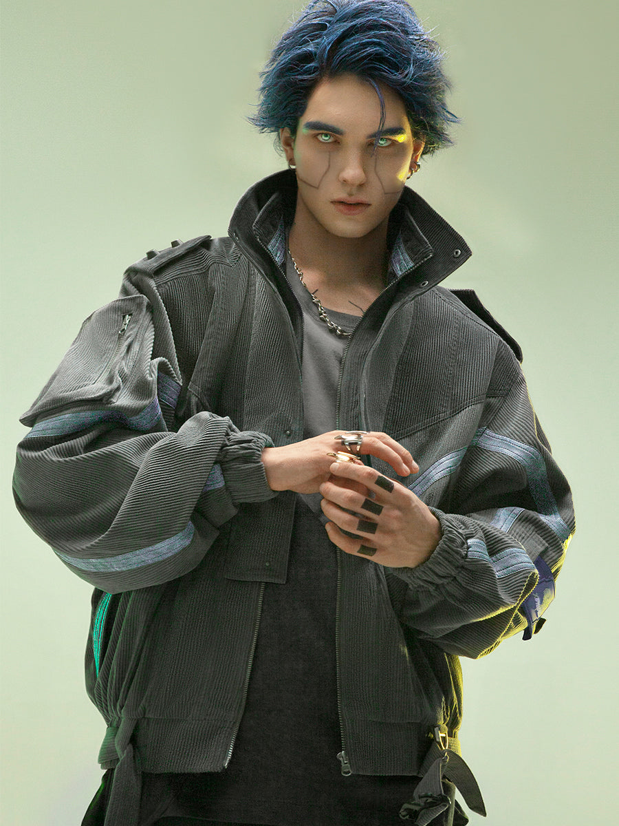 SHADOW PATROL double collar jacket - Dragon Star