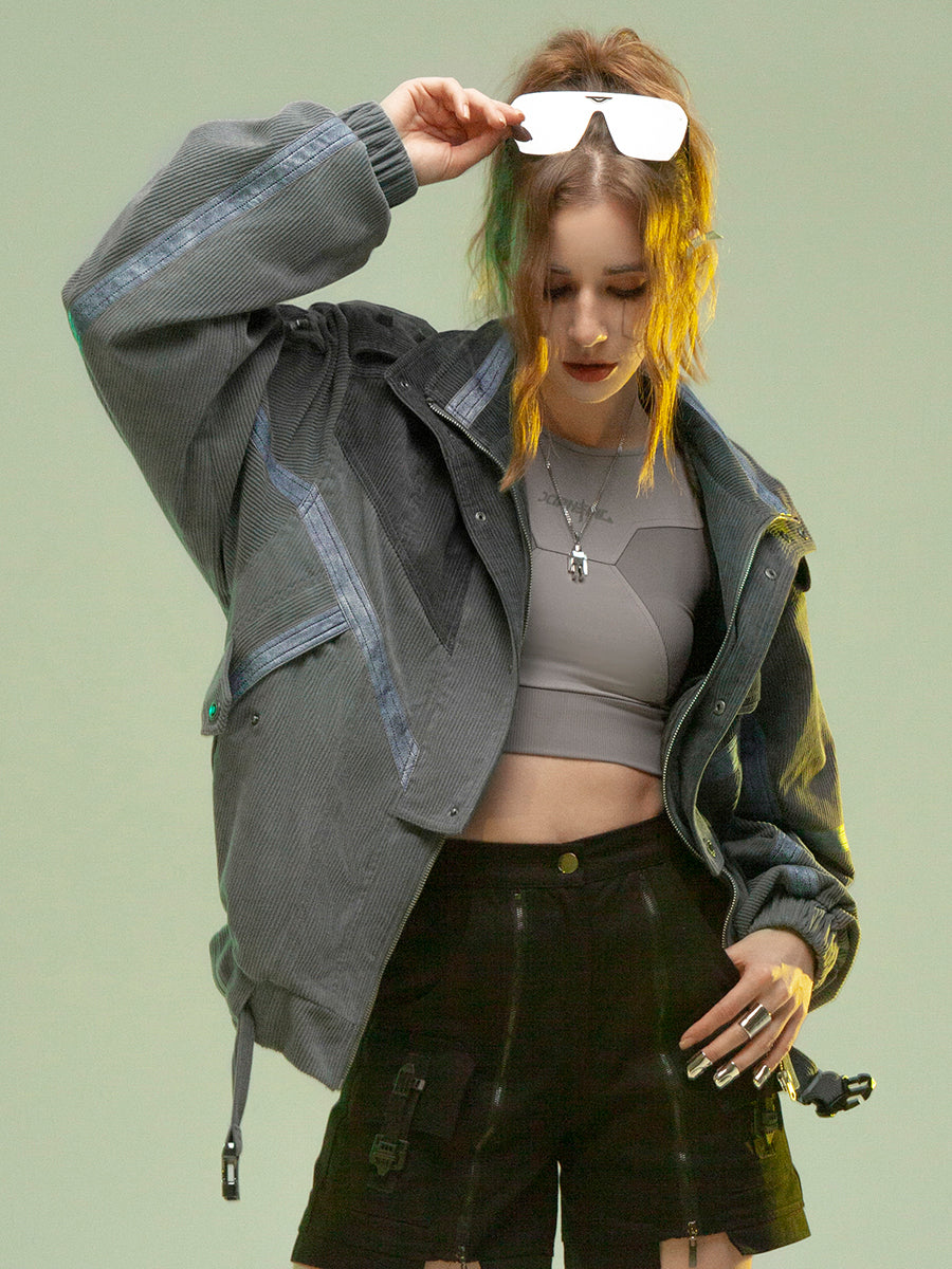 SHADOW PATROL double collar jacket - Dragon Star