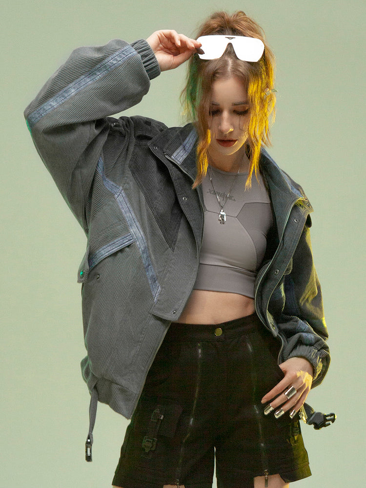 SHADOW PATROL double collar jacket - Dragon Star