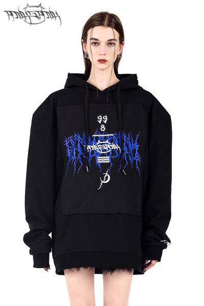 ELECTRIC MOON hooded sweatshirt - Dragon Star