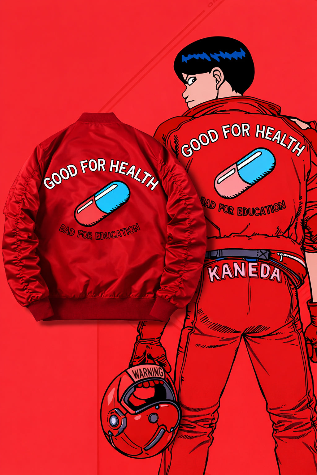 AKIRA Cosplay MA-1 Flight Jacket – Dragon Star