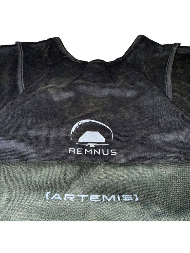 RIFT ARC deconstructed tank — REMNUS and ARTEMIS printed logo detail