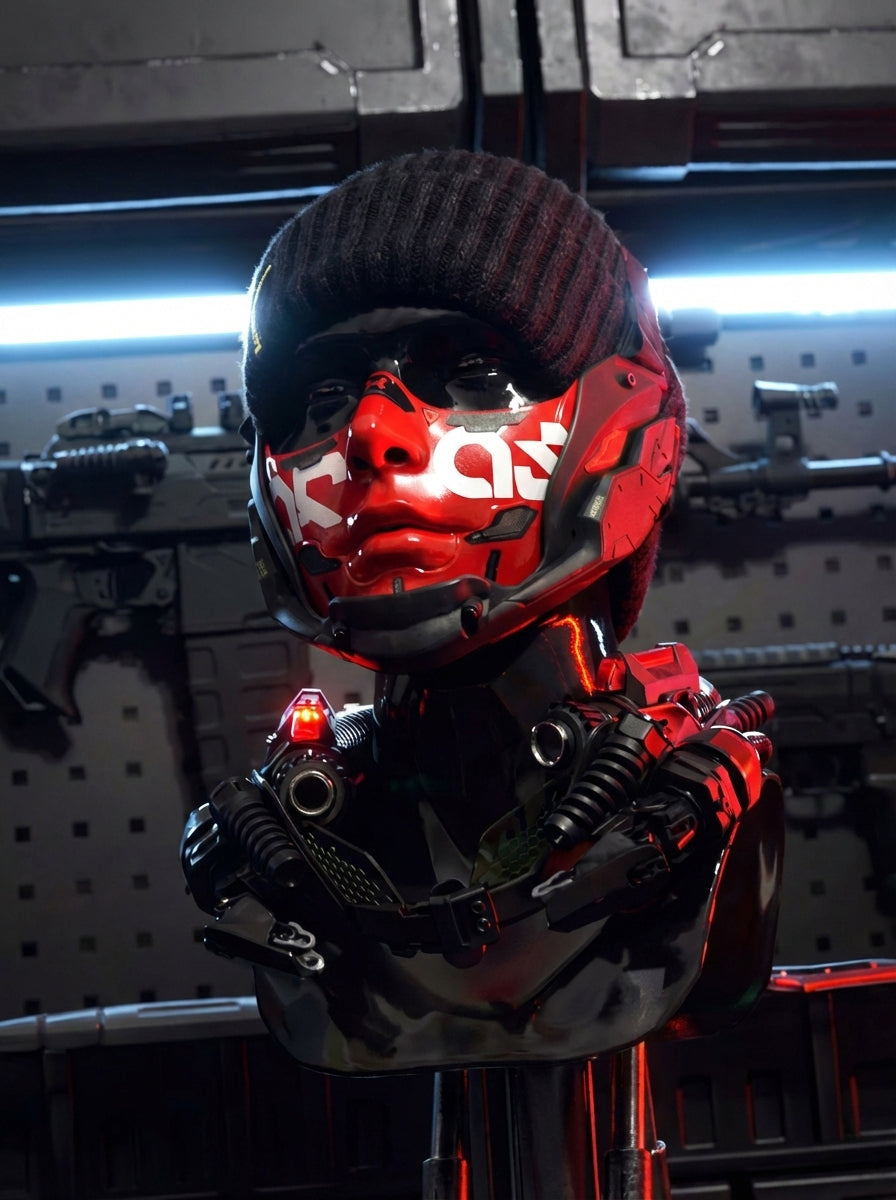 CYBERPUNK FOCKSHOP human face mask