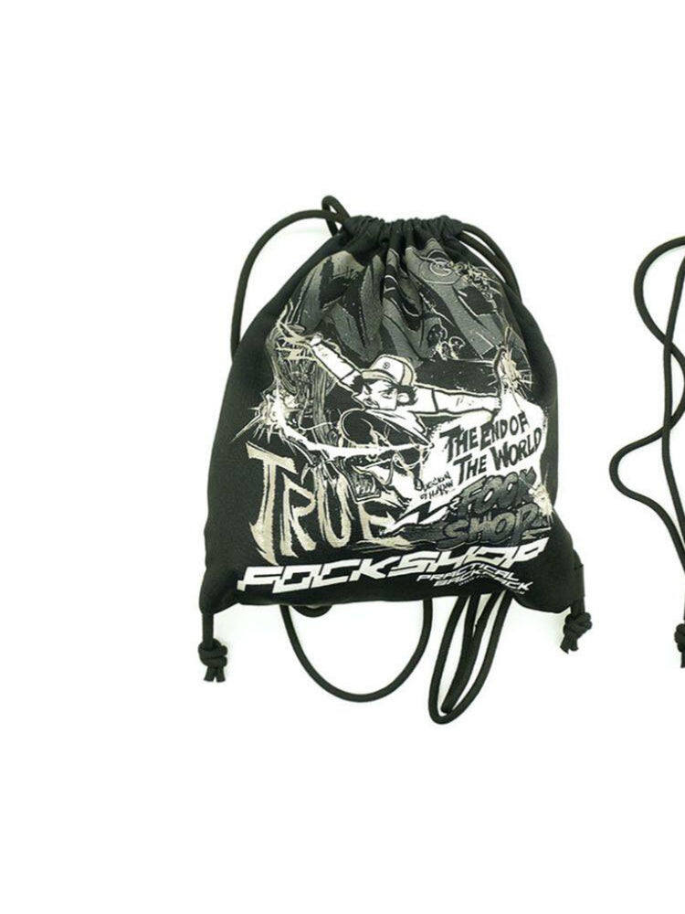 FOCKSHOP MASKPACK drawstring backpack — clean ride drawstring backpack view