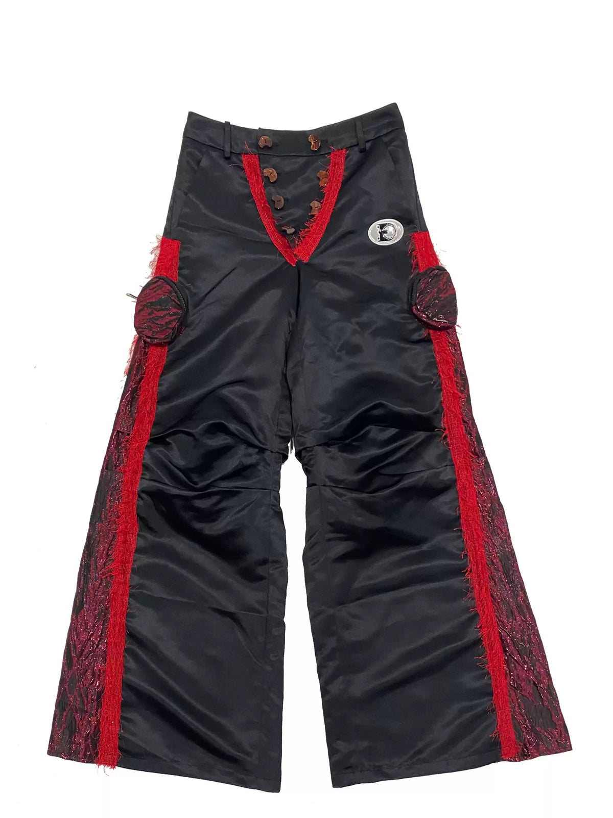 EMBRYO IMPACT SHIELD padded wide-leg pants — alternate styled presentation