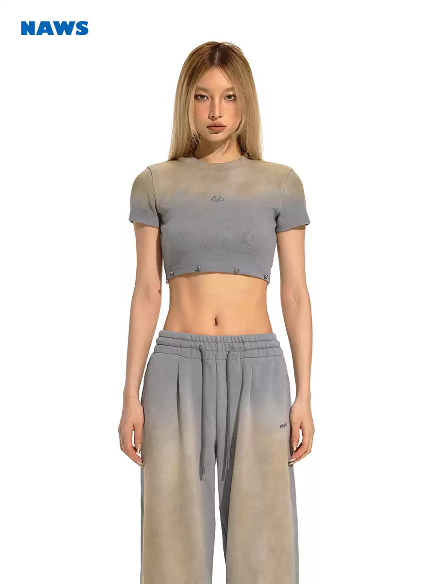 NAWS ROYAL BLUE MUD-DYE DISASSEMBLY TEE