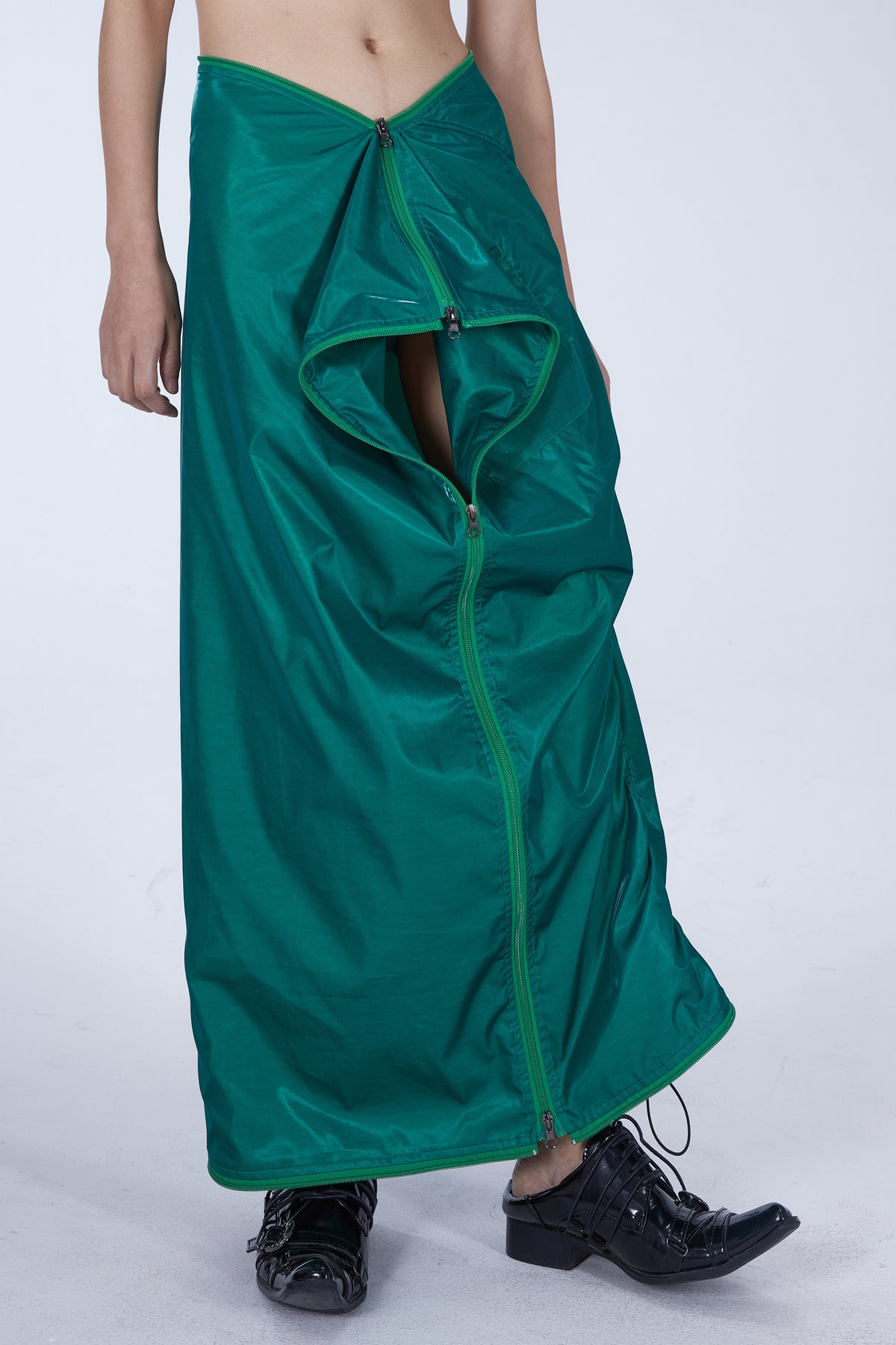 EMBRYO SLEEP POD convertible dress & bag — garment-only view