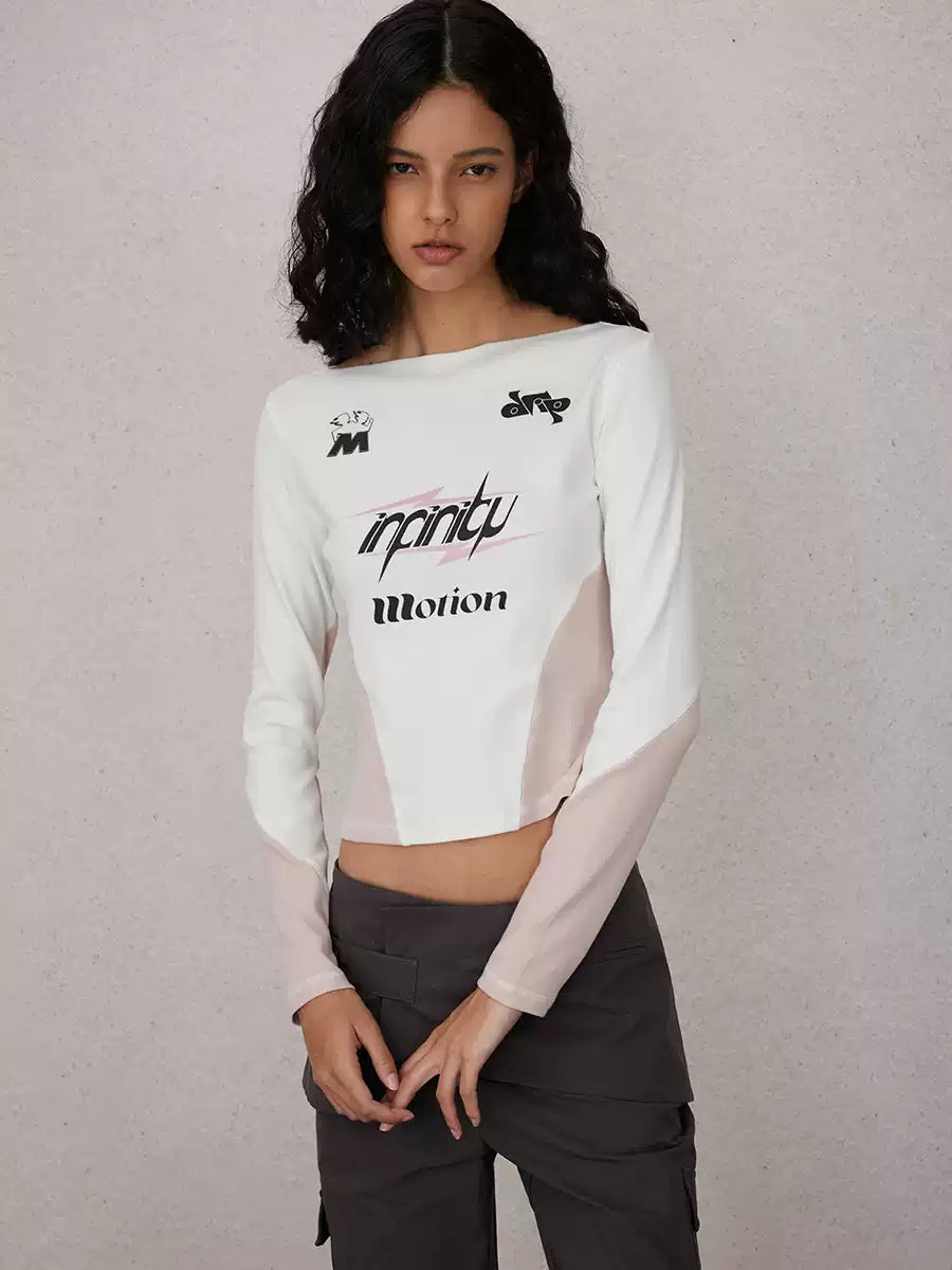 DAMAGE ASIA AW24 Racing Print Slim Tee