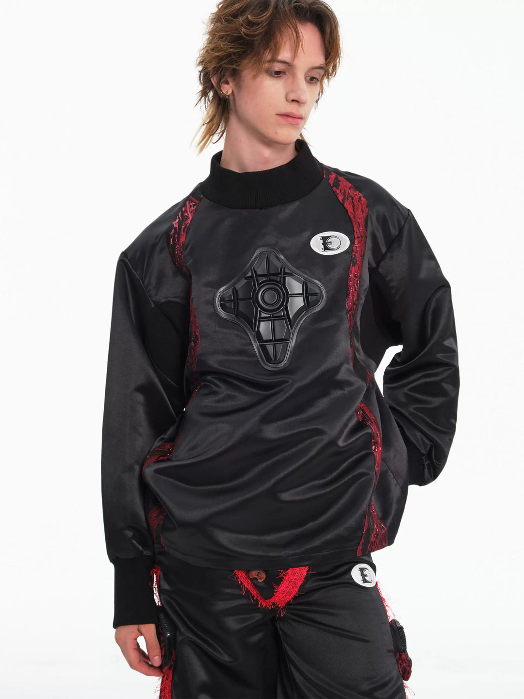 EMBRYO IMPACT SHIELD padded sweatshirt — front product presentation