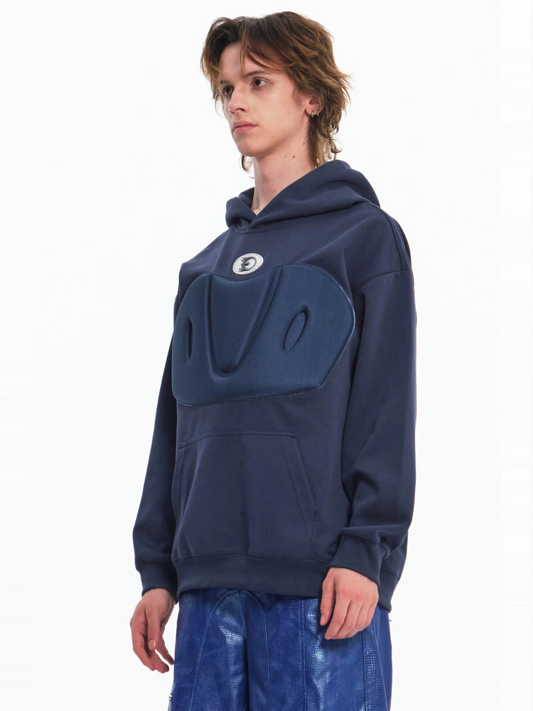 EMBRYO IMPACT SHIELD padded hoodie — front product presentation