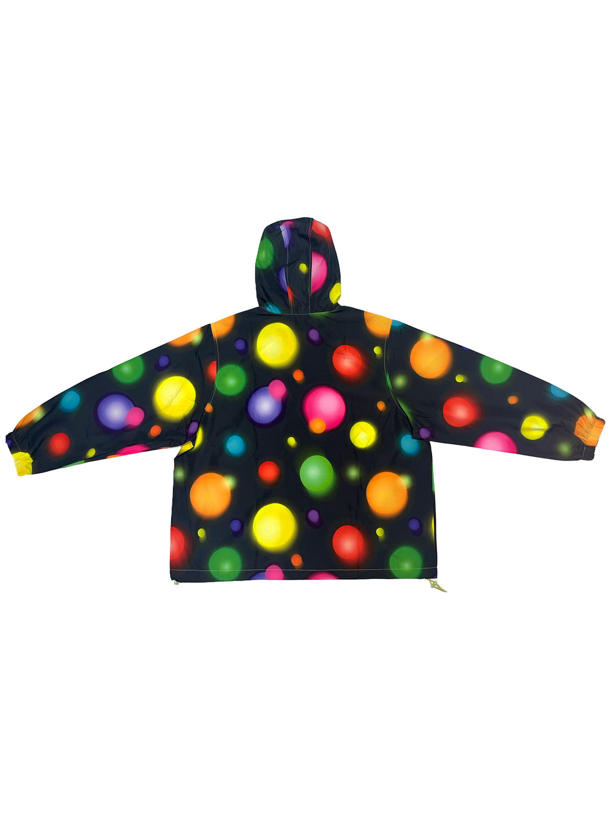 DEADENDKIDS POLKA SHIELD three-proof shell jacket — alternate modeled angle