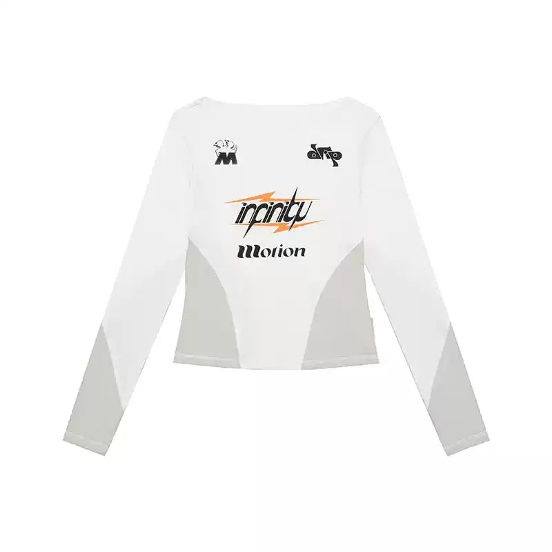 DAMAGE ASIA AW24 Racing Print Slim Tee