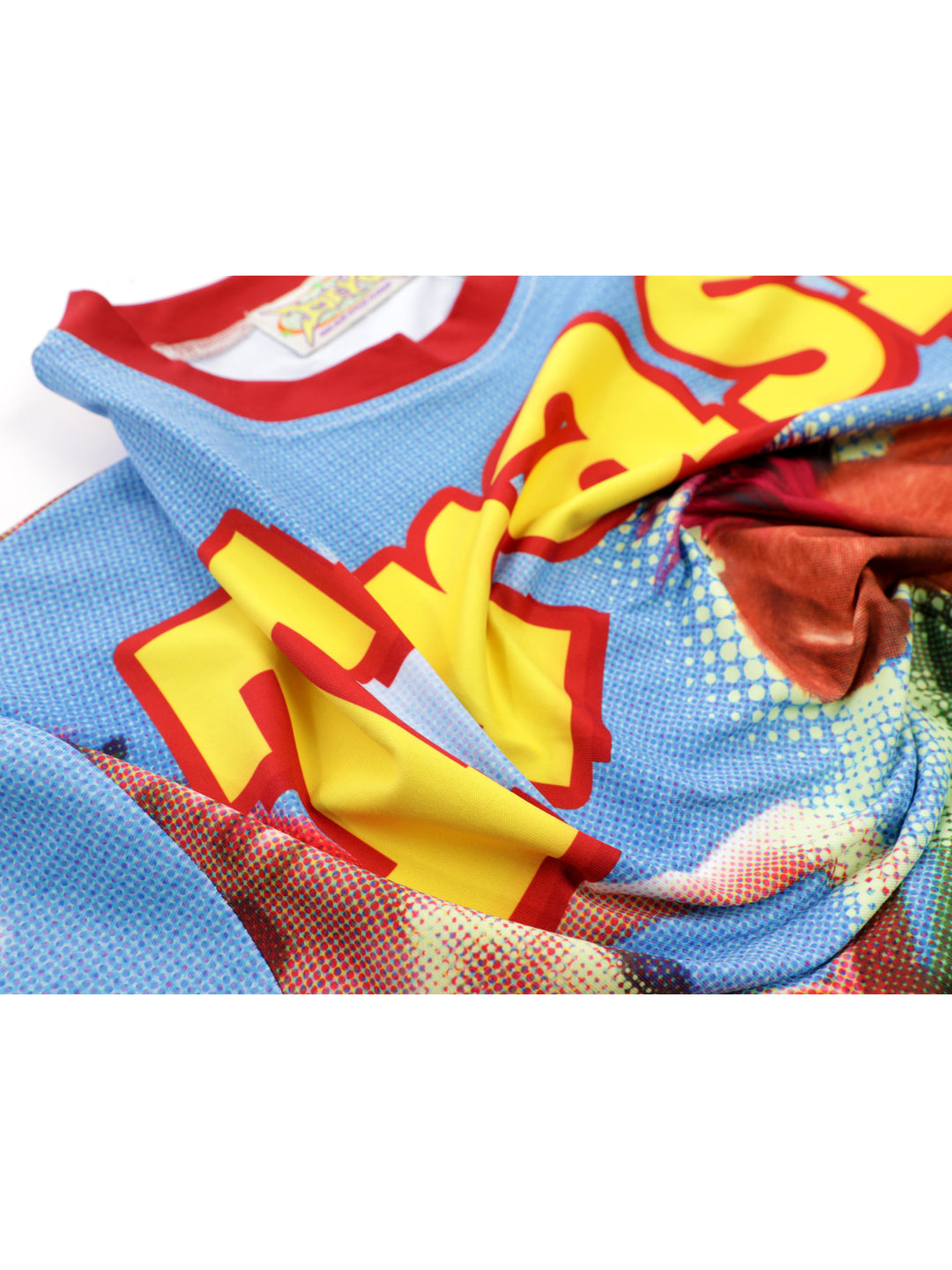 DEADENDKIDS TRASH BEAR oversized graphic tee — garment-only view
