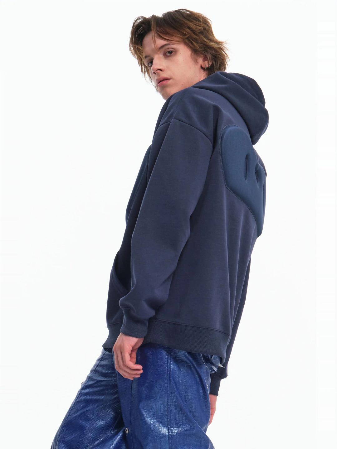 EMBRYO IMPACT SHIELD padded hoodie — side or detail presentation